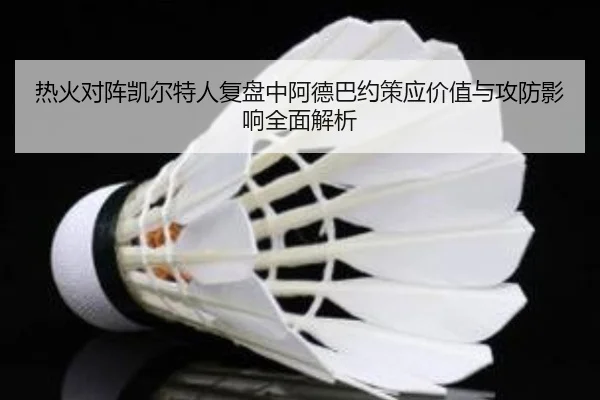 热火对阵凯尔特人复盘中阿德巴约策应价值与攻防影响全面解析